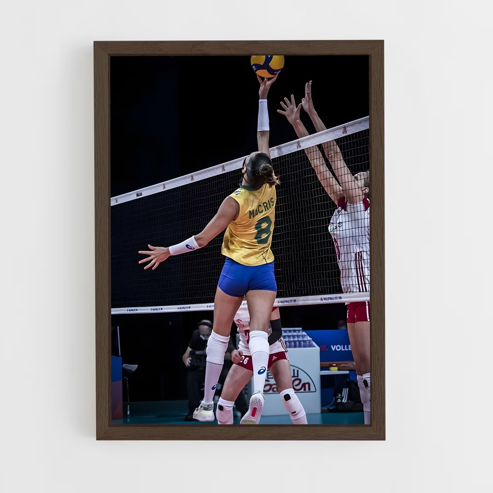 Poster Brazil National – affiche Volleyball (vue 5)